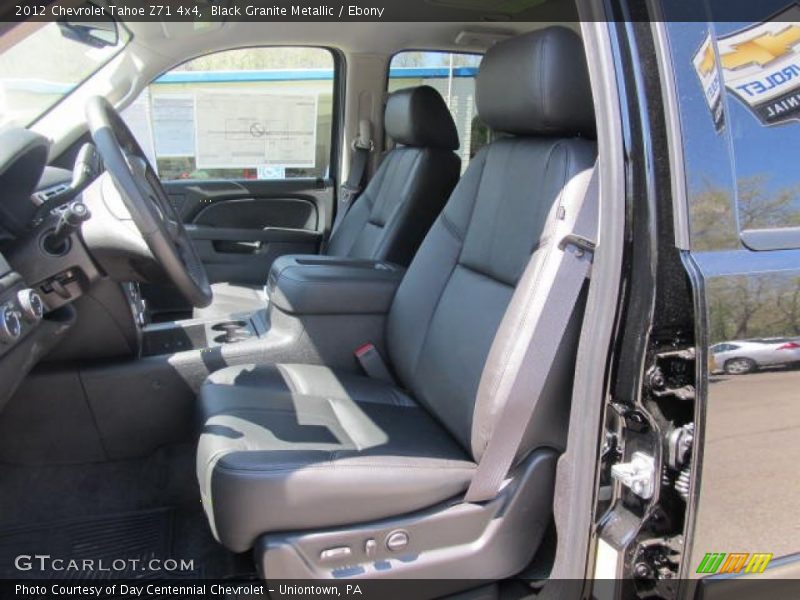 Black Granite Metallic / Ebony 2012 Chevrolet Tahoe Z71 4x4