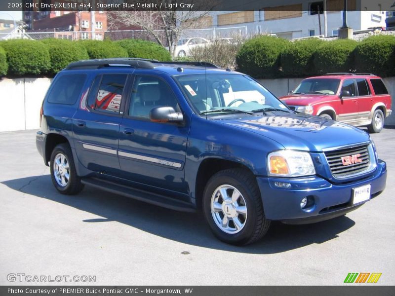 Superior Blue Metallic / Light Gray 2005 GMC Envoy XL SLT 4x4