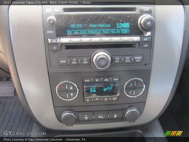 Black Granite Metallic / Ebony 2012 Chevrolet Tahoe Z71 4x4