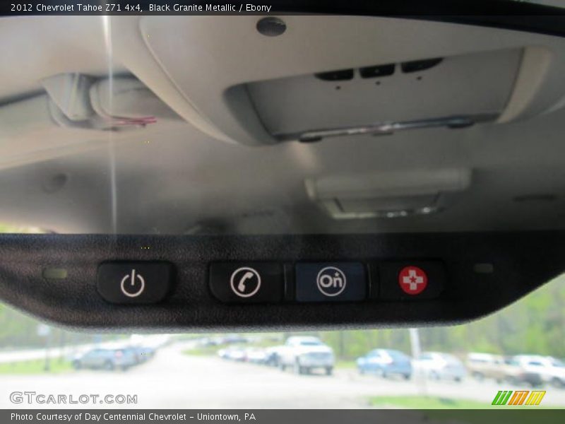 Black Granite Metallic / Ebony 2012 Chevrolet Tahoe Z71 4x4