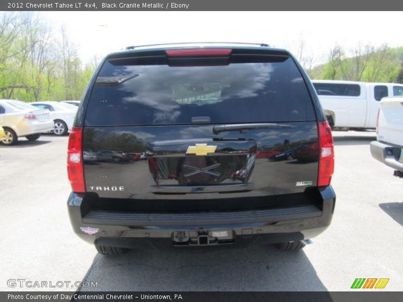 Black Granite Metallic / Ebony 2012 Chevrolet Tahoe LT 4x4