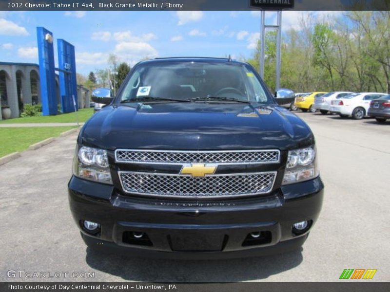 Black Granite Metallic / Ebony 2012 Chevrolet Tahoe LT 4x4