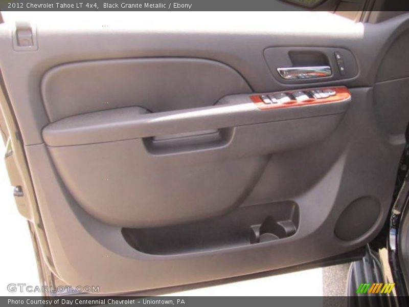 Black Granite Metallic / Ebony 2012 Chevrolet Tahoe LT 4x4