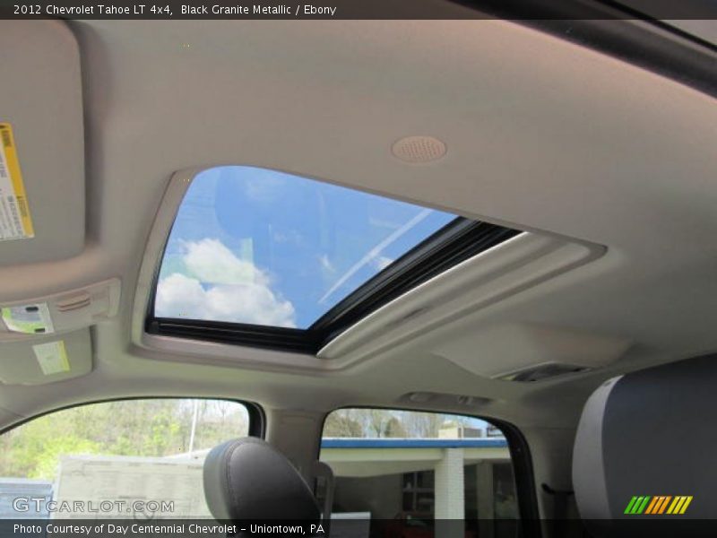 Black Granite Metallic / Ebony 2012 Chevrolet Tahoe LT 4x4