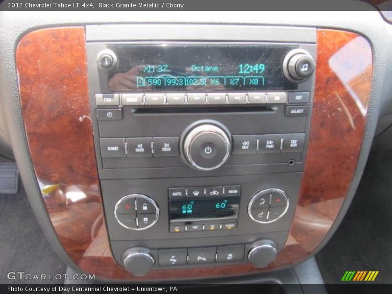Black Granite Metallic / Ebony 2012 Chevrolet Tahoe LT 4x4