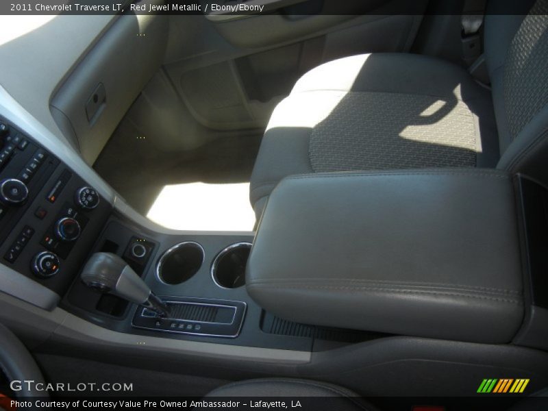Red Jewel Metallic / Ebony/Ebony 2011 Chevrolet Traverse LT