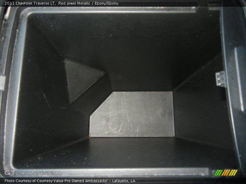 Red Jewel Metallic / Ebony/Ebony 2011 Chevrolet Traverse LT