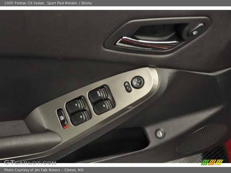 Sport Red Metallic / Ebony 2005 Pontiac G6 Sedan