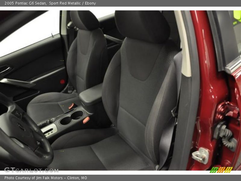 Sport Red Metallic / Ebony 2005 Pontiac G6 Sedan