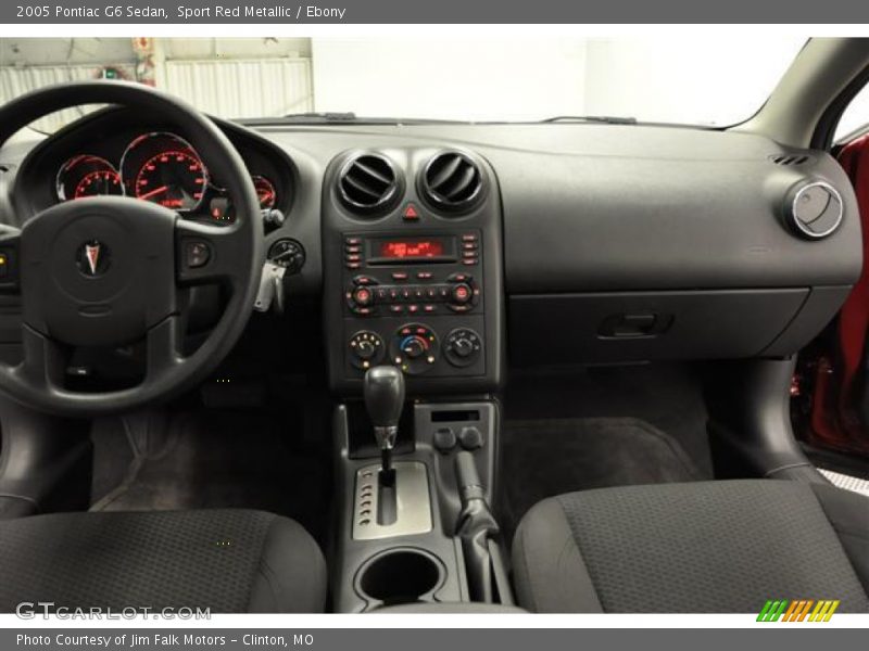 Sport Red Metallic / Ebony 2005 Pontiac G6 Sedan