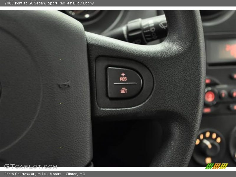 Sport Red Metallic / Ebony 2005 Pontiac G6 Sedan