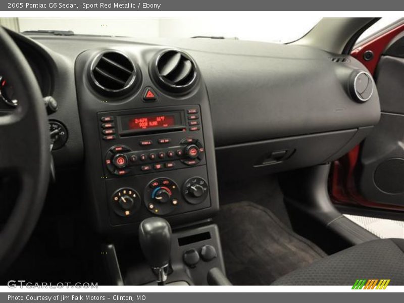Sport Red Metallic / Ebony 2005 Pontiac G6 Sedan