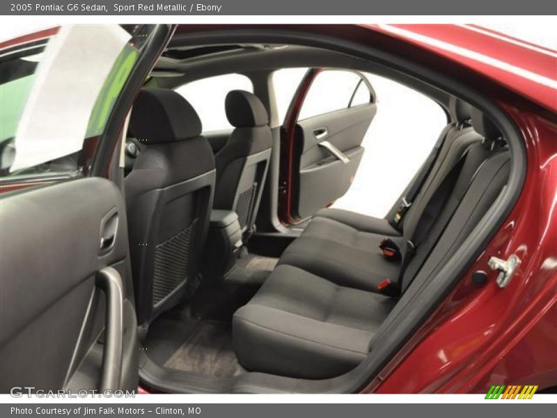 Sport Red Metallic / Ebony 2005 Pontiac G6 Sedan