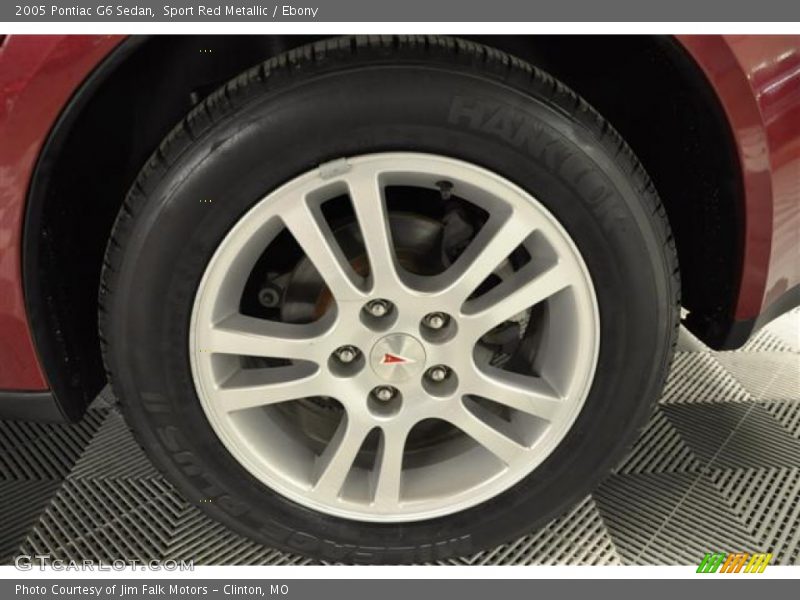 Sport Red Metallic / Ebony 2005 Pontiac G6 Sedan