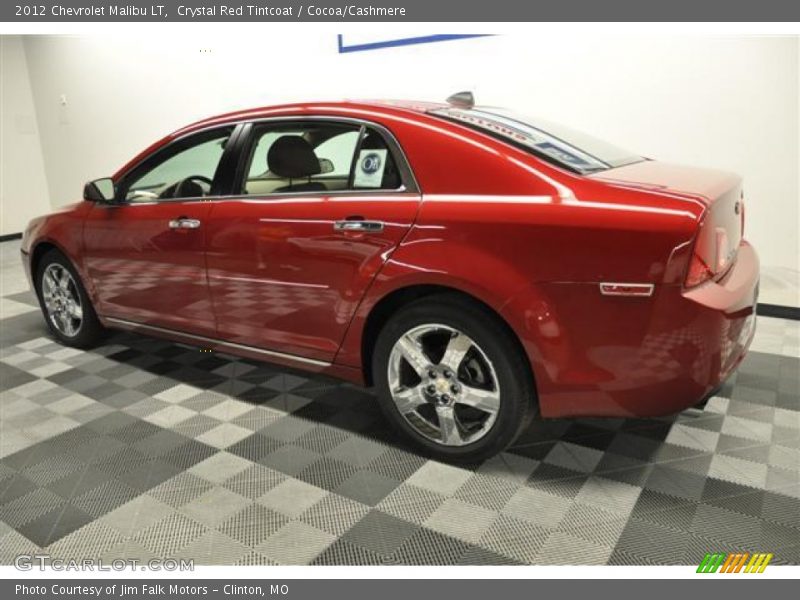 Crystal Red Tintcoat / Cocoa/Cashmere 2012 Chevrolet Malibu LT