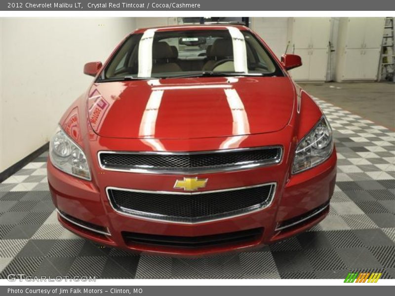 Crystal Red Tintcoat / Cocoa/Cashmere 2012 Chevrolet Malibu LT