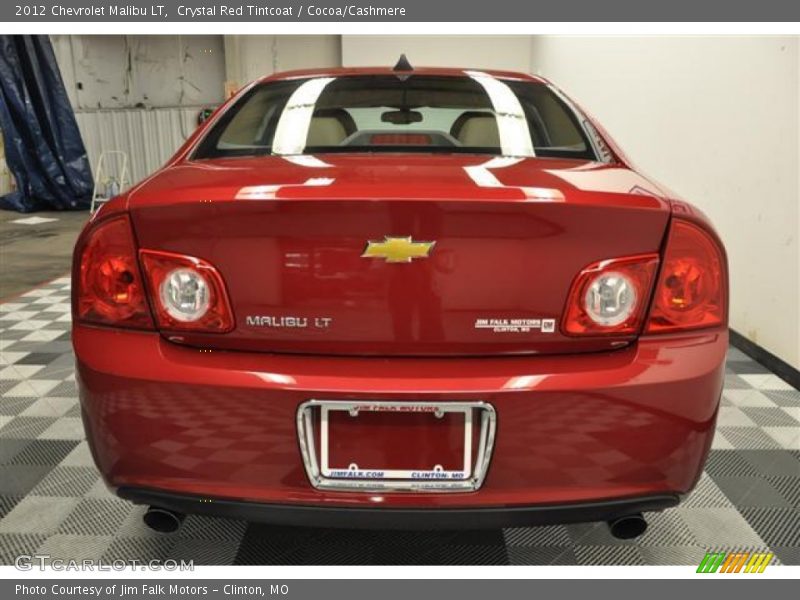 Crystal Red Tintcoat / Cocoa/Cashmere 2012 Chevrolet Malibu LT