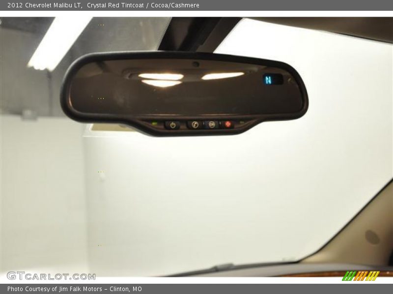 Crystal Red Tintcoat / Cocoa/Cashmere 2012 Chevrolet Malibu LT
