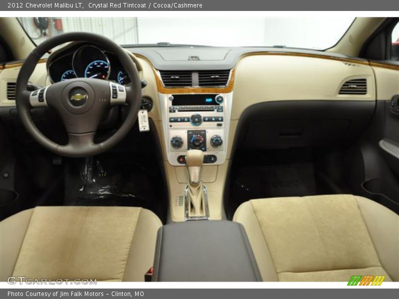 Crystal Red Tintcoat / Cocoa/Cashmere 2012 Chevrolet Malibu LT