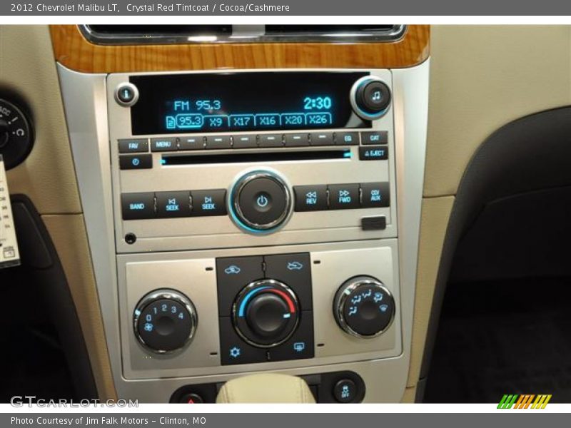 Crystal Red Tintcoat / Cocoa/Cashmere 2012 Chevrolet Malibu LT