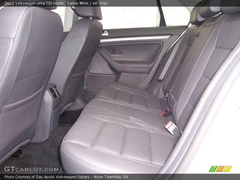 Candy White / Art Grey 2009 Volkswagen Jetta TDI Sedan