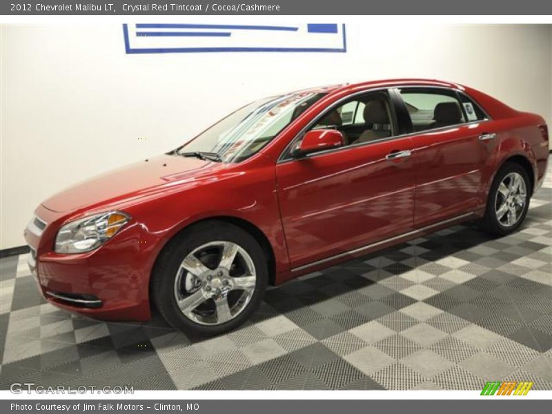 Crystal Red Tintcoat / Cocoa/Cashmere 2012 Chevrolet Malibu LT