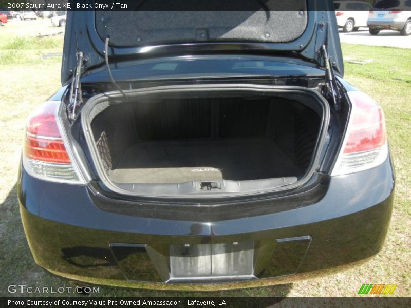 Black Onyx / Tan 2007 Saturn Aura XE