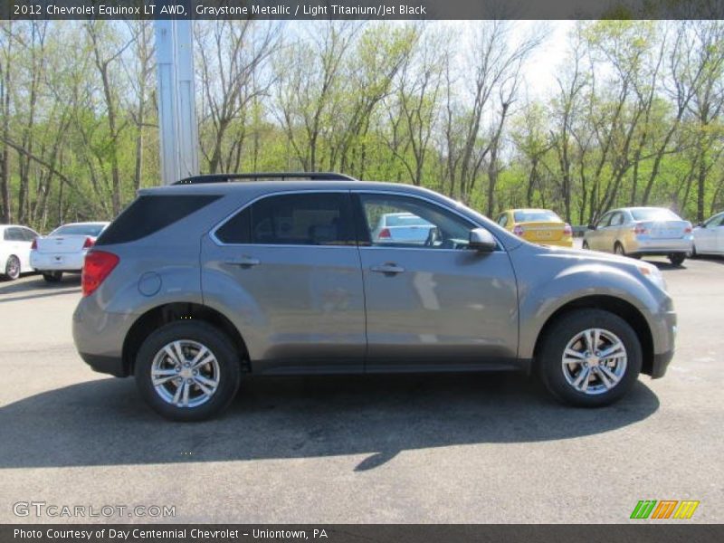 Graystone Metallic / Light Titanium/Jet Black 2012 Chevrolet Equinox LT AWD