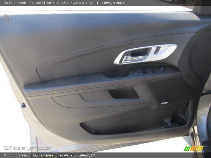 Graystone Metallic / Light Titanium/Jet Black 2012 Chevrolet Equinox LT AWD