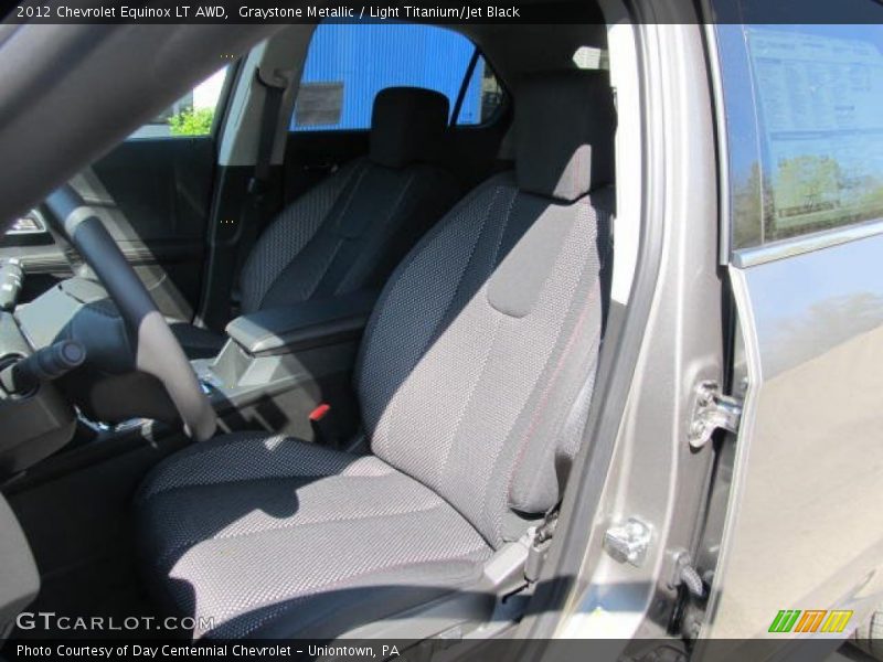 Graystone Metallic / Light Titanium/Jet Black 2012 Chevrolet Equinox LT AWD