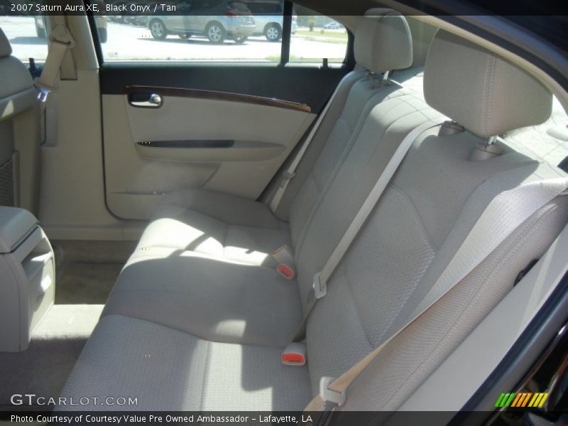 Black Onyx / Tan 2007 Saturn Aura XE