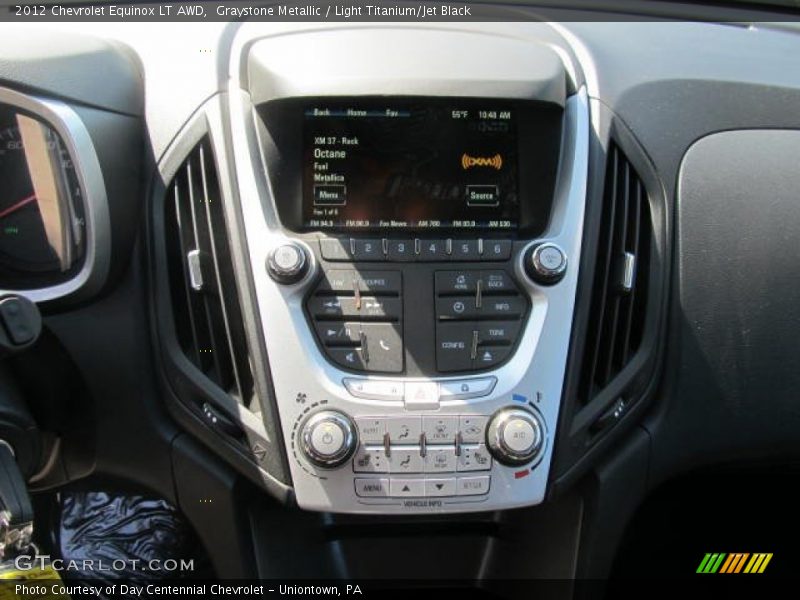 Graystone Metallic / Light Titanium/Jet Black 2012 Chevrolet Equinox LT AWD