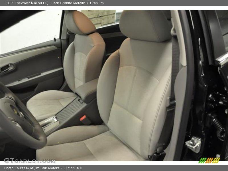 Black Granite Metallic / Titanium 2012 Chevrolet Malibu LT