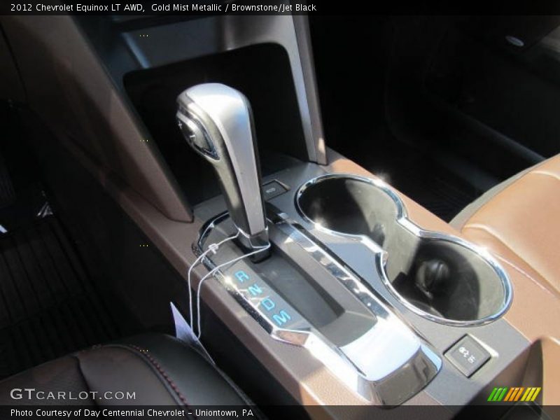Gold Mist Metallic / Brownstone/Jet Black 2012 Chevrolet Equinox LT AWD