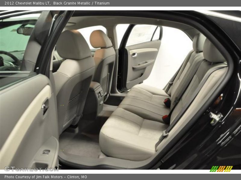Black Granite Metallic / Titanium 2012 Chevrolet Malibu LT