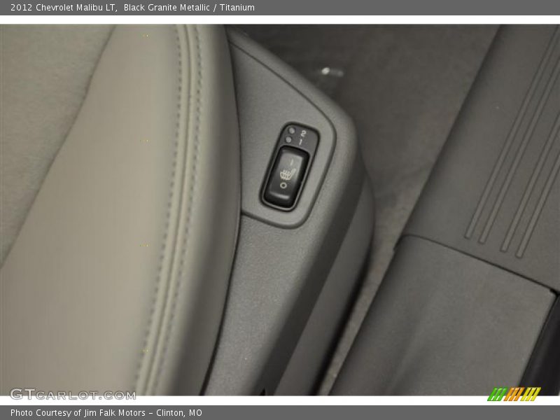 Black Granite Metallic / Titanium 2012 Chevrolet Malibu LT