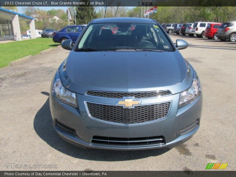 Blue Granite Metallic / Jet Black 2012 Chevrolet Cruze LT
