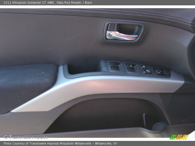 Rally Red Metallic / Black 2011 Mitsubishi Outlander GT AWD