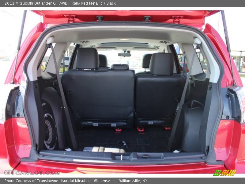 Rally Red Metallic / Black 2011 Mitsubishi Outlander GT AWD