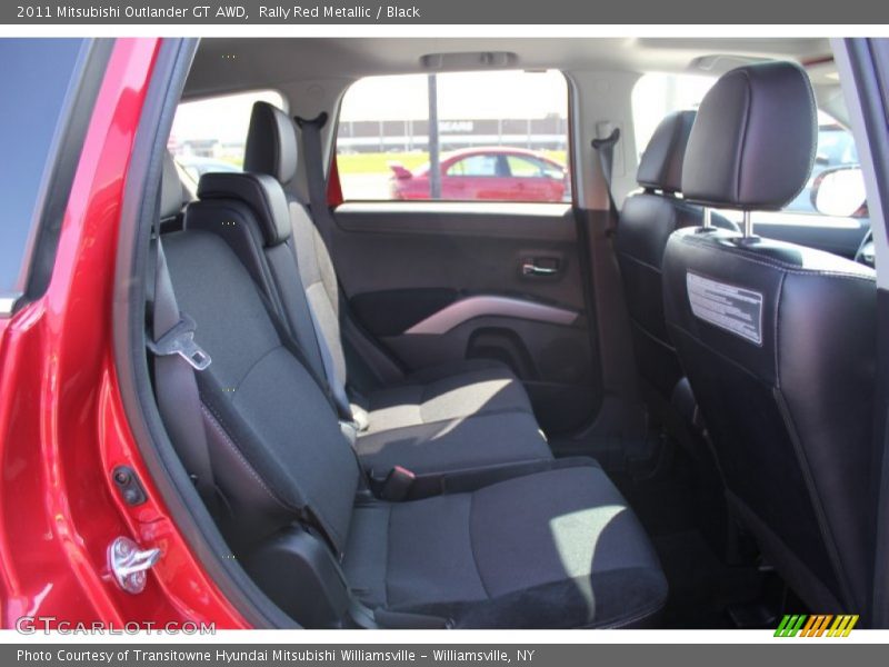 Rally Red Metallic / Black 2011 Mitsubishi Outlander GT AWD