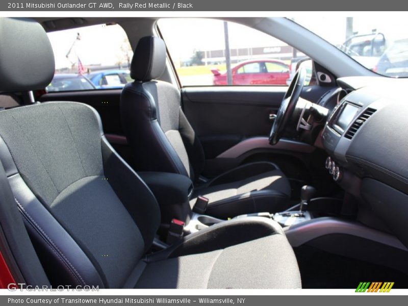 Rally Red Metallic / Black 2011 Mitsubishi Outlander GT AWD