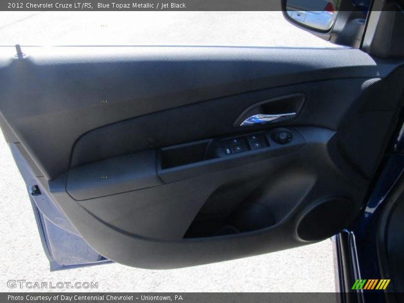 Blue Topaz Metallic / Jet Black 2012 Chevrolet Cruze LT/RS
