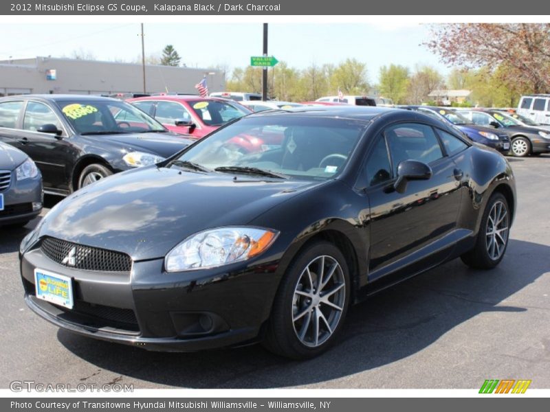 Kalapana Black / Dark Charcoal 2012 Mitsubishi Eclipse GS Coupe