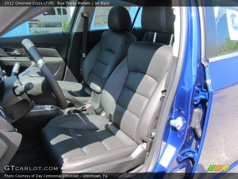 Blue Topaz Metallic / Jet Black 2012 Chevrolet Cruze LT/RS