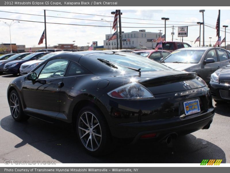 Kalapana Black / Dark Charcoal 2012 Mitsubishi Eclipse GS Coupe