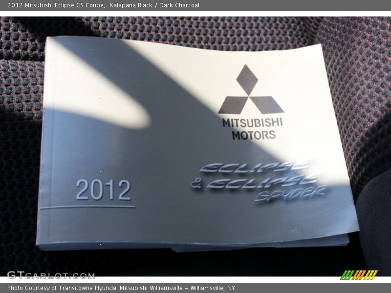 Kalapana Black / Dark Charcoal 2012 Mitsubishi Eclipse GS Coupe