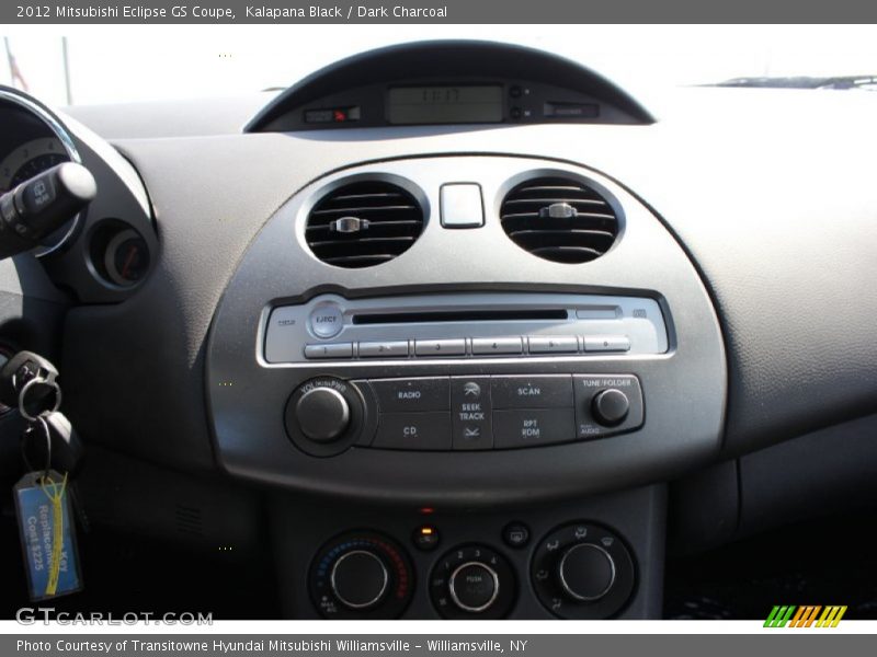 Kalapana Black / Dark Charcoal 2012 Mitsubishi Eclipse GS Coupe