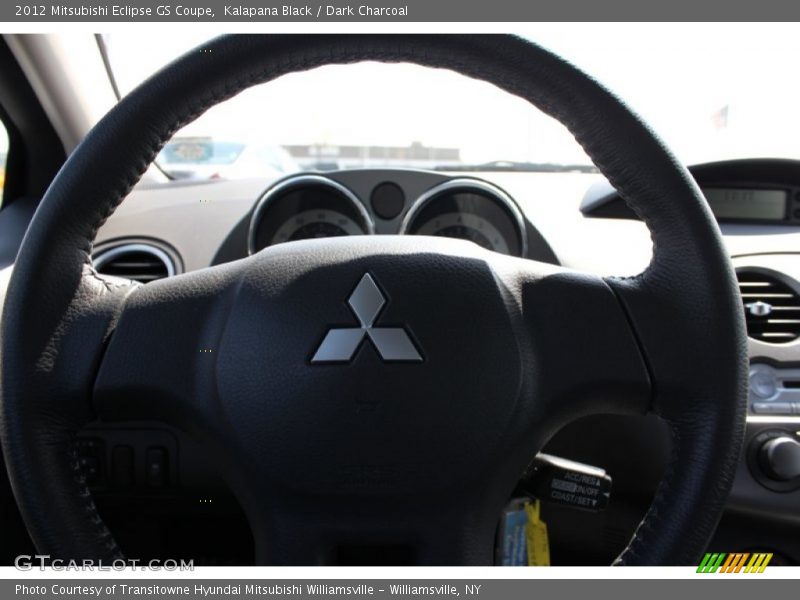 Kalapana Black / Dark Charcoal 2012 Mitsubishi Eclipse GS Coupe