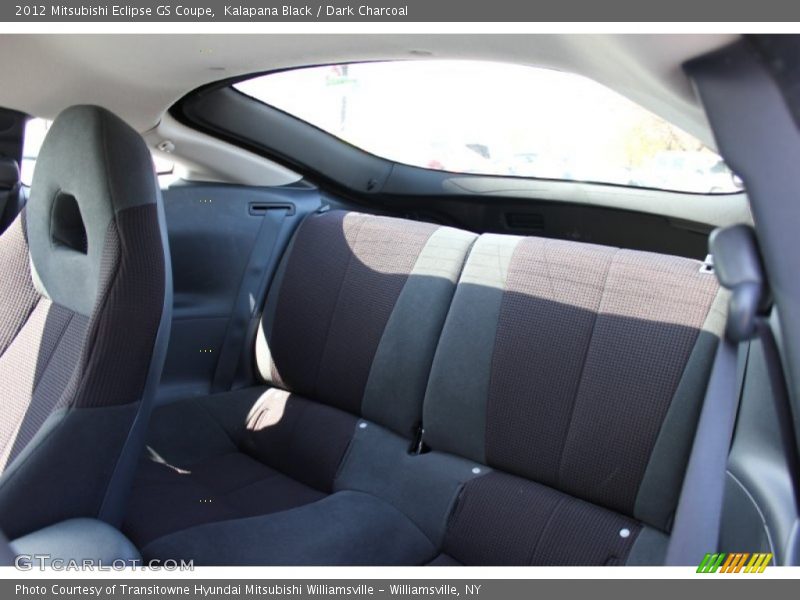 Kalapana Black / Dark Charcoal 2012 Mitsubishi Eclipse GS Coupe