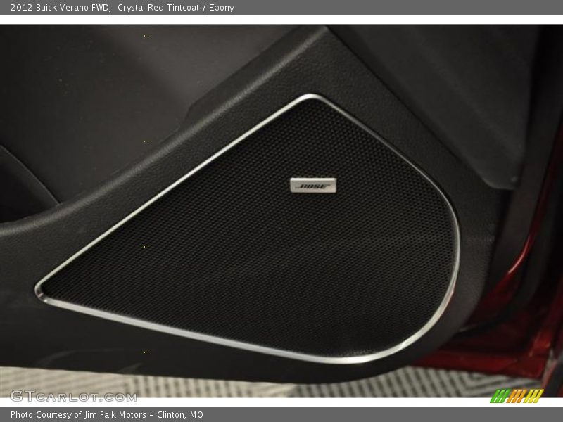 Crystal Red Tintcoat / Ebony 2012 Buick Verano FWD
